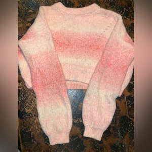 Pink Wild Fable cropped sweater!